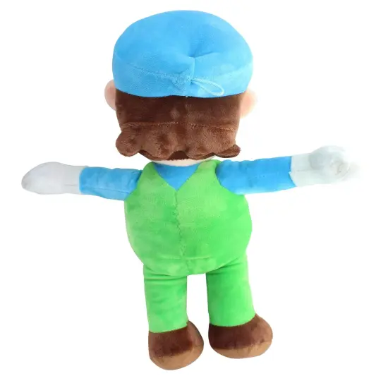 Super Mario 16 Inch Character Plush | Ice Luigi {4}