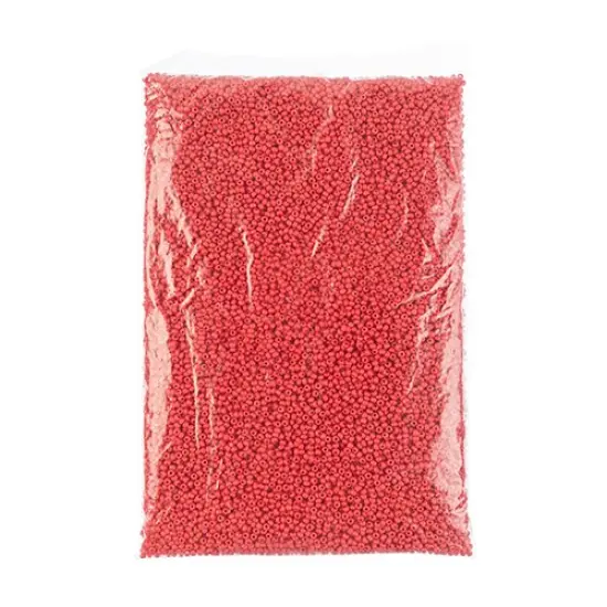 John Bead 8/0 Terra Intensive Matte Czech Glass Seed Beads, 500g Red {2}