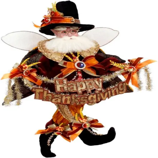 Mark Roberts Mark Roberts Happy Thanksgiving Fairy, Medium - 17" Brown {1}