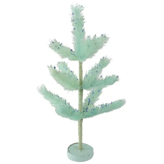 Northlight Pastel Green Pine Artificial Easter Tree - 19" - Unlit {1}