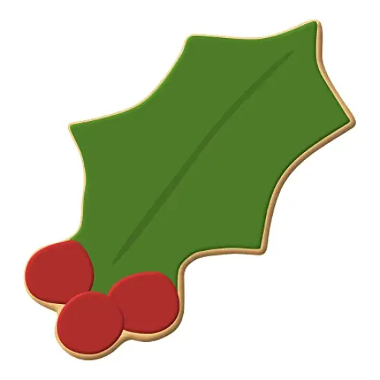 Holly Leaf Cookie Cutter 3 in, CookieCutter.com, Tin Plated Steel, Handmade in the USA {2}