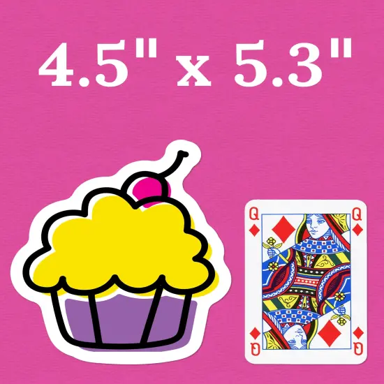 Carson Dellosa Kind Vibes 150-Piece Happy Birthday Cutouts, Colorful Cardstock Balloon, Emoji, and Cupcake Decorations for Party, Bulletin Board, and Classroom Decor {3}