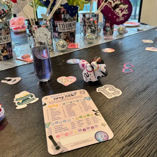 Big Dot of Happiness In My Party Era - 2-in-1 Celebrity Concert Party Cards - Activity Duo Games - Set of 20 {5}