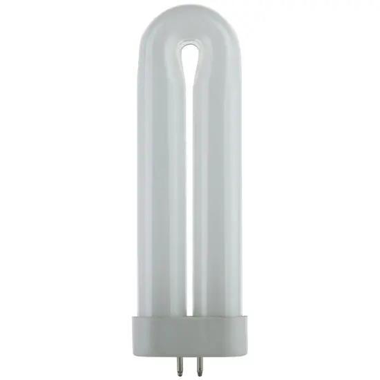 SUNLITE 8w GX10q Blacklight U Shaped FUL Twin Tube Bug Zapper Lamp Black Light {1}