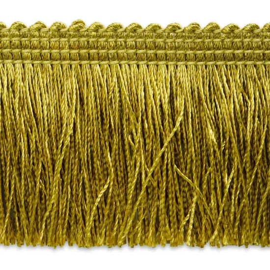 5 Yards of Arya Cut Brush Fringe | 5 yard cut Gold {1}