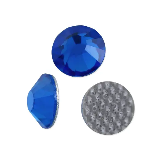 Preciosa Crystal VIVA12 Hotfix Rhinestone 6.5mm (SS30) Capri Blue (Package of 20) {1}