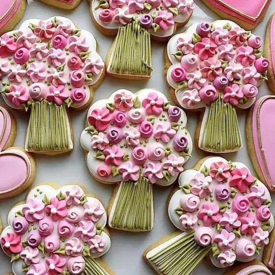 Ann Clark Apple Tree / Flower Bouquet Cookie Cutter {4}