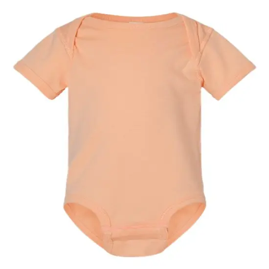 Rabbit Skins&reg; Ultra Soft Baby Fine Jersey Bodysuit - 4424 Peachy {2}