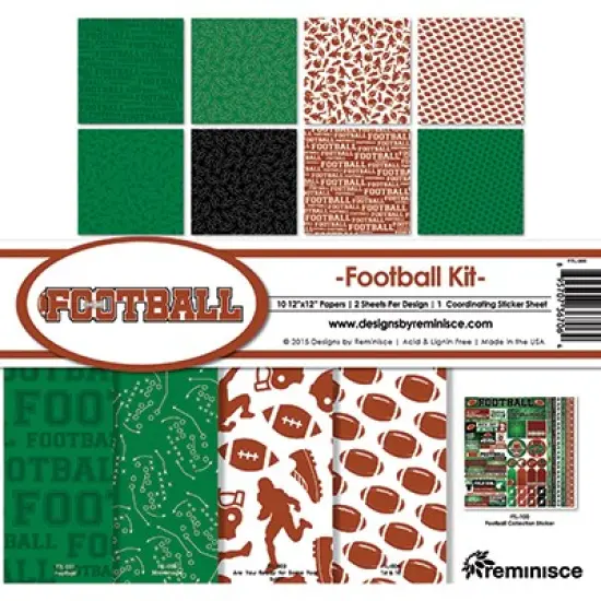 Reminisce Football Collection Kit {1}