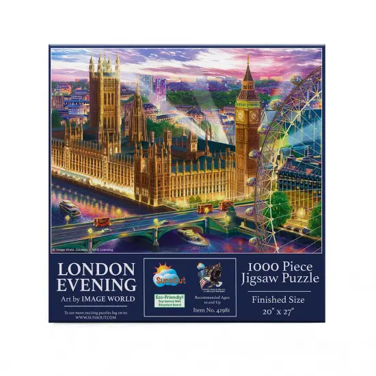 Sunsout London Evening 1000 pc Jigsaw Puzzle 42981 {4}