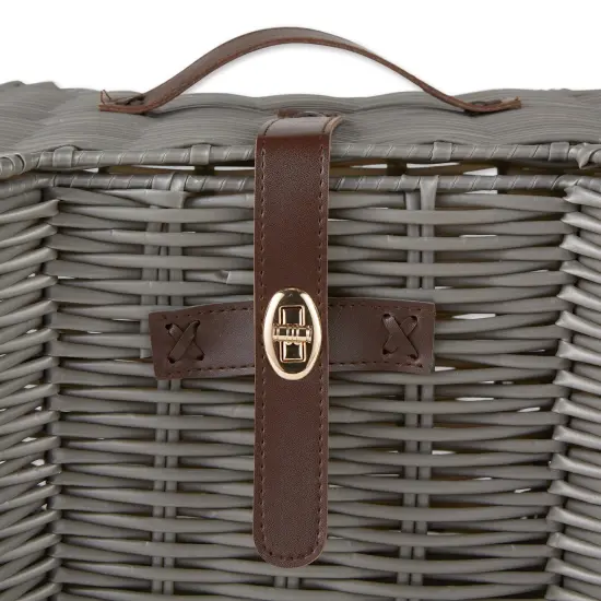 DII Barn Red Chevron Table Runner 15x72 {5}