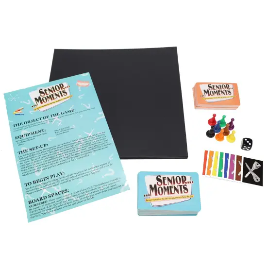 TDC Games Senior Moments Board Game for the Whole Family {5}