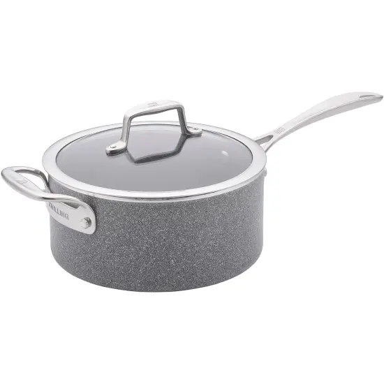 ZWILLING Vitale Aluminum Nonstick Saucepan with Lid {4}