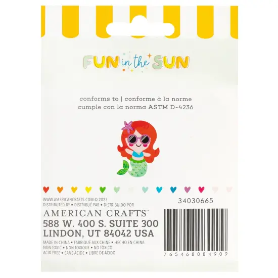Pebbles Fun In The Sun Inks Pads-4/Pkg {3}