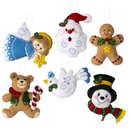 BucillaHoliday Favorites Felt & Sequin Kit Multi {1}