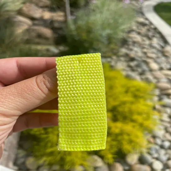 Neon yellow 1” Polypropylene Webbing (by the yard) {1}