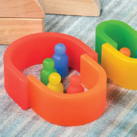 Kaplan Early Learning Company Discovery People - Rainbow - 16 Pieces {7}