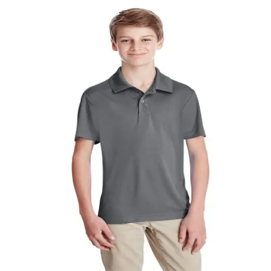 Team&reg; Youth Zone Performance Polo Sport Forest {4}
