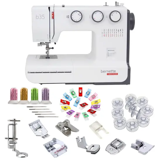 Bernette b35 Sewing Machine With $199 Bonus Bundle {1}