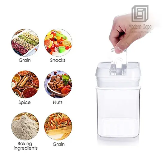 7pcs Food Storage Container with Lid Airtight {2}