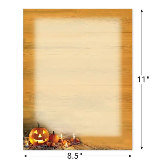 Great Papers! Pumpkin Farmhouse Letterhead, for Invitations, Announcements and Personal Messages, Printer Friendly 8.5" x 11", 50 Pack (2023035) {5}
