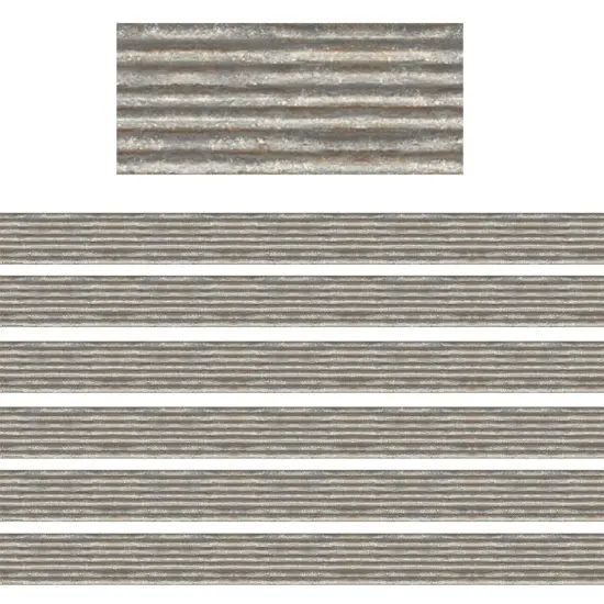Home Sweet Classroom Corrugated Metal Border Trim, 35 Feet Per Pack, 6 Packs {1}