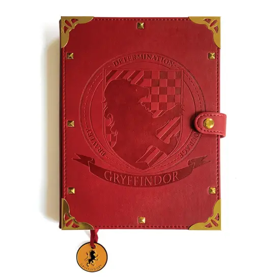 Harry Potter Gryffindor Vegan Leather Journal {1}