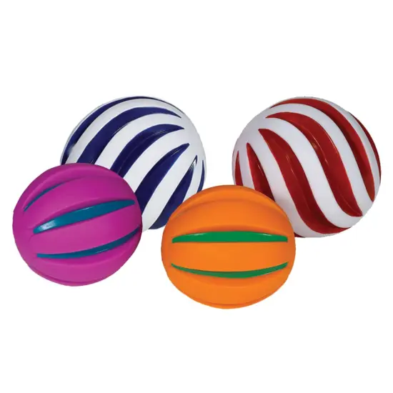 Kaplan Early Learning Company Tactile Squeaky Balls - Set of 6 {4}