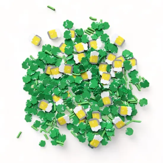 Buttons Galore and More Sprinkletz - Tiny Polymer Clay Embellishments - Irish 36 grams {3}