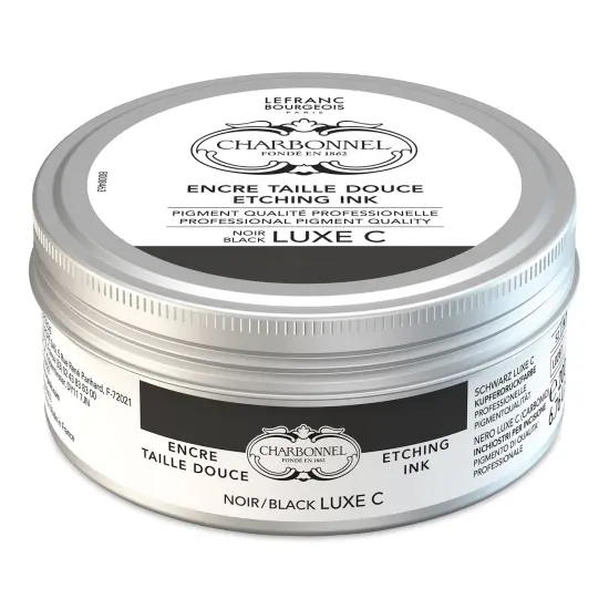 Charbonnel Etching Ink - Black Luxe C, 200 ml {1}