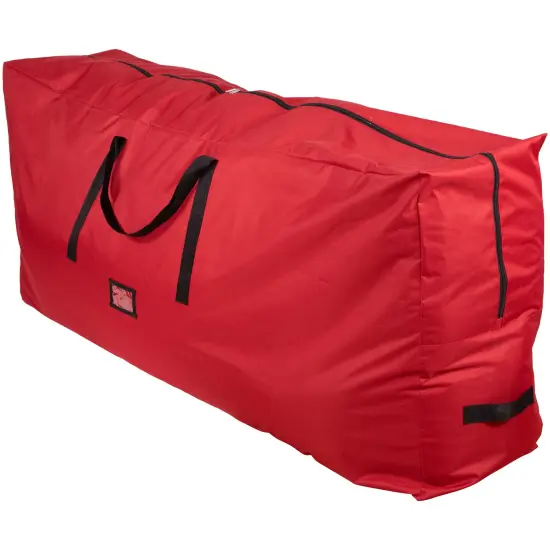 Northlight 65" Red and Black Artificial Christmas Tree Storage Bag {6}