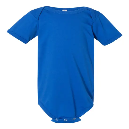 BELLA + CANVAS&reg; Short Sleeve Infant Jersey One Piece True Royal {1}