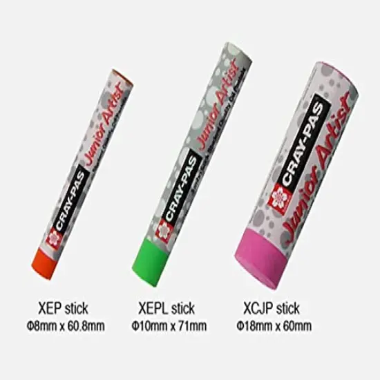 Cray-Pas Junior Artist Oil Pastel Set - Soft Oil Pastels for Kids & Artists - 50 Sticks {3}