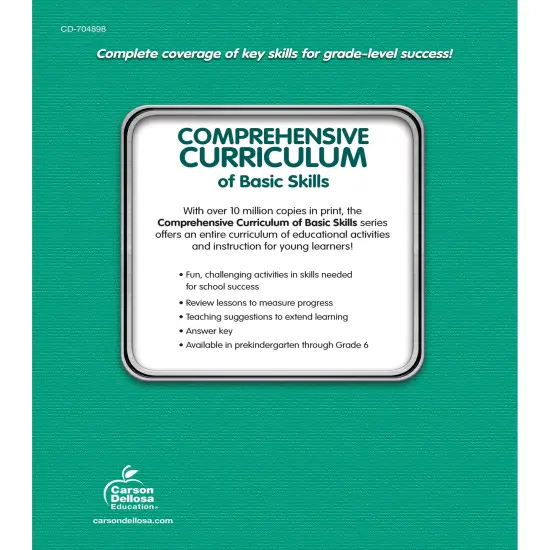 Carson Dellosa Comprehensive Curriculum of Basic Skills 5th Grade Workbooks All Subjects, Reading Comprehension, Language Arts, Grammar, Math, and Writing Practice, Classroom or Homeschool Curriculum {2}