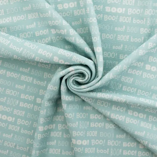 Boo Halloween Bullet Fabric 1 yard {1}