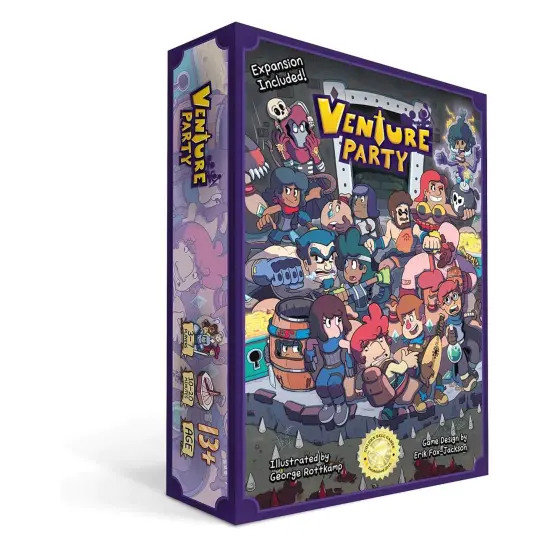 Venture Party - A Fast & Funny Card Game for Unlucky Heroes {1}
