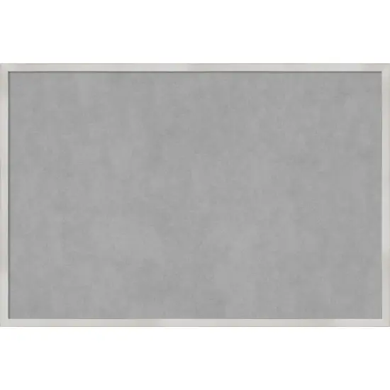 Svelte Wood Framed Magnetic Board Svelte Silver {1}