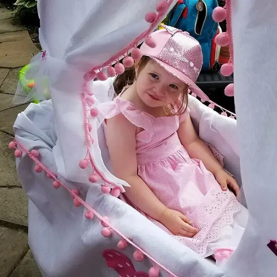 10 yards of 3/8" Pom Fringe Trim | 10 yard cut Black {5}