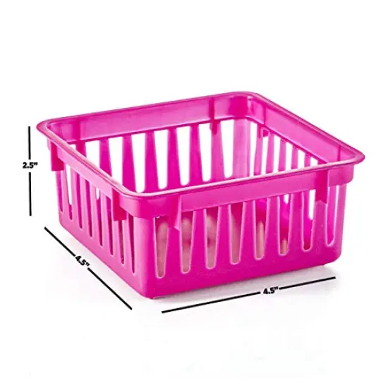 Classroom Storage Baskets Crayon and Pencill Container | Classroom Organization| Storage Basket, Shelf and Desk Organizer | For Classrooms, Office Desk, Small Desk, and Toy Storage {4}