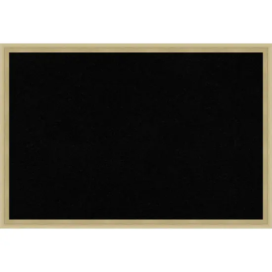Lucie Wood Framed Corkboard, Black Cork Lucie Champagne {1}