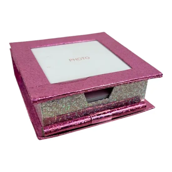 Value Pack of 3 Frame Box With paper Tray - Pink/Silver {4}