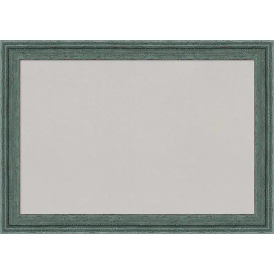 Upcycled Wood Framed Corkboard, Grey Cork {1}