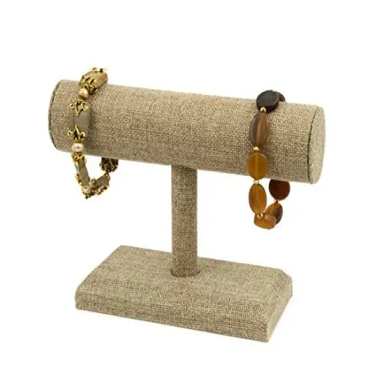 JewelrySupply Tbars Burlap {4}