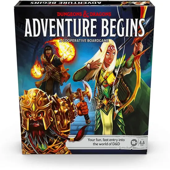 Dungeons & Dragons Adventure Begins Board Game | 2-4 Players {1}