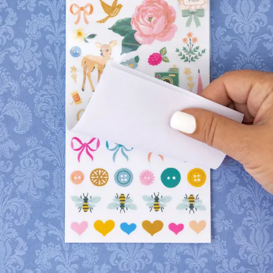 Maggie Holmes Parasol Sticker Book-Gold Foil Accents 378/Pkg {4}