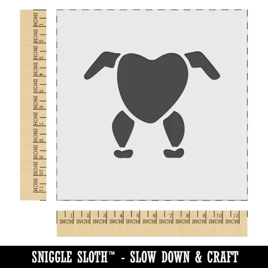 Headless Chicken Wall Cookie DIY Craft Reusable Stencil {1}