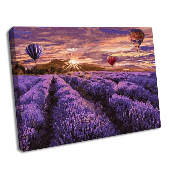 Painting by Numbers kit Blooming lavender KHO2839 {1}