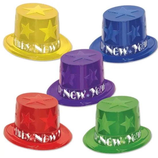 New Year Star Toppers (Pack of 25) {1}