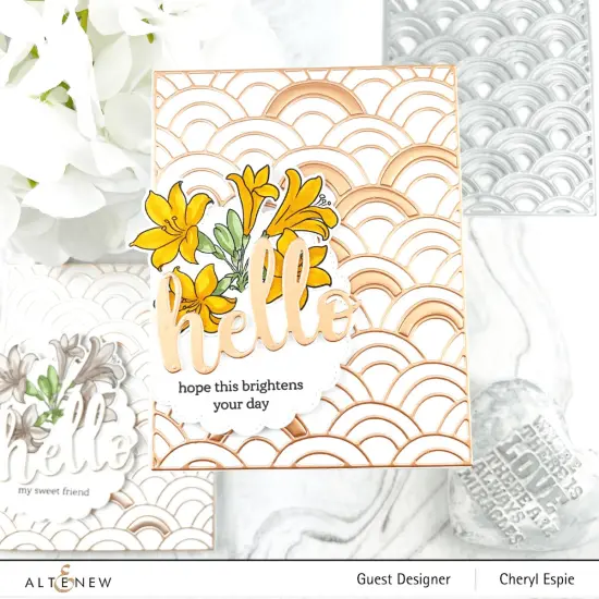 Brushed Copper Metallic Cardstock (10 sheets/set) {2}