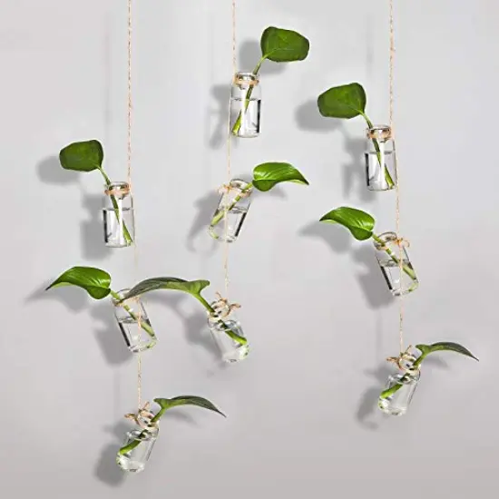 64 PCS Cork Stoppers Glass Bottles, DIY Decoration Small Tiny Glass Jars Favors,Mini Vials Cork,10ml Storage Container for Art Crafts for Wedding Party Supplies {5}